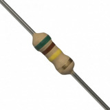 Resistor 510k 5% (1/4w) Carbono Kit 100 Unidades