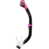 Respirador Snorkel De Mergulho Cressi Orion Dry Cor Rosa