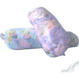 Retalho Tecidos Malha 100% Algodão Cores Claras Kit 2 Kg
