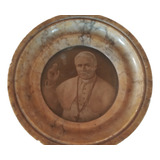 Retrato Em Granito Papa São Pio