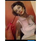 Retrato Pintura Óleo Acrílica Tela Sob Encomenda Melhor Br