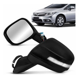 Retrovisor Civic 2012 2013 2014 2015 2016 Eletrico C/pisca 