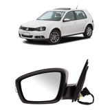 Retrovisor Elétrico Golf 2012/2014 Com Pisca