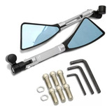 Retrovisor Esportivo Para Moto Modelo Rizoma C/ 3 Pontas