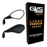 Retrovisor F800 Rosca Honda Fixo Gvs Original Lente Convexa