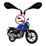 Retrovisor Gs 650 F800 Bmw Fixo Rosca Honda Par Fan 125