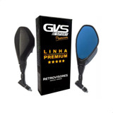 Retrovisor Gvs Giro 360 Bmw Gs650 F800 Lente Azul Xj6