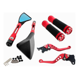Retrovisor Manete Manopla Esportivo Twister 250 Cb300 Cbx200