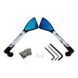 Retrovisor Moto Esportivo Rizoma Modelo Universal Cromado