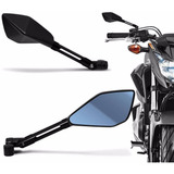 Retrovisor Moto Esportivo Tipo Rizoma Preto Hornet Xr3 Cb300