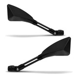 Retrovisor Moto Esportivo Tomok Tipo Rizoma Spencer Preto