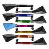 Retrovisor Rizoma Tomok Esportivo Alumínio Cores Par