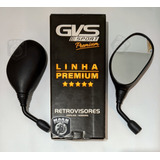 Retrovisor Xt 660 Rosca Honda Haste Curta Fixa Convexa Titan