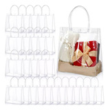 Reutilize Sacolas De Presente De Plástico De Pvc Transparent