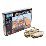 Revell 03184 Tanque De Guerra Pzkpfw Iv Ausf. H 1/72 204pçs