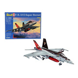 Revell Avião F/a-18e Super Hornet 1/144 63 Peças 03997