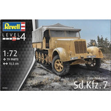 Revell Kit 1/72 Caminhão Alemão De Reboque Sd.kfz. 7 (03263)