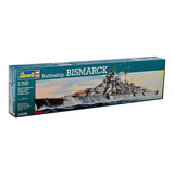 Revell Navio De Guerra Alemão Bismarck 1/700 295 Peças 05098