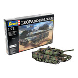 Revell Tanque De Guerra Leopard 2a6/a6m 1/72 168 Peças 03180