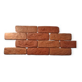 Revestimento 3d - Tijolinho - Gesso - Modelo Brick - Rústico