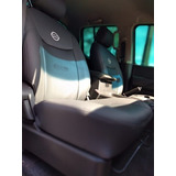 Revestimento Bancos Nissan Frontier 2009 Em Couro Sintético
