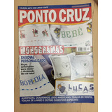 Revista Arte Linhas Coats 14 Ponto Cruz Enxoval Toalhas Z557