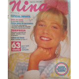 Revista Artesanato Nina Nº 45 Xuxa Na Capa Tricô A Máquina