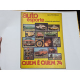 Revista Auto Esporte 118 Agosto 1974 Passat Ls Mz Ts250 R557