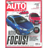 Revista Auto Esporte 602 Julho / 2015 Novo Focus