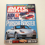 Revista Auto Motor Audi A3 Porche Novo Golf A056