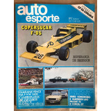 Revista Automotiva Auto Esporte Copersucar 1977