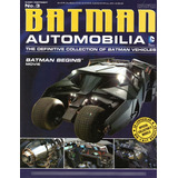Revista Batman Automobilia N° 03 - Batman Begins Movie + Miniatura - 8 Páginas Em Inglês - Editora Eaglemoss - Formato 22 X 27,5 - Capa Mole - 2005 - Bonellihq Abr24