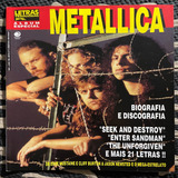 Revista Bizz Letras Traduzidas Álbum Especial Metallica