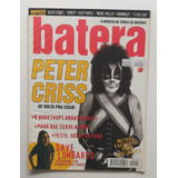 Revista Cover Batera N 9 Peter Criss S85