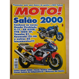 Revista Da Moto 58 Salão 2000 Honda X-11 Xr 650 Yamaha 619y