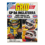 Revista Grid Pôster Especial Ayrton Senna Gp Da Inglaterra