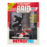 Revista Grid Pôster Especial Ayrton Senna Gp De Detroit