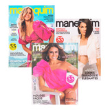 Revista Guia De Moda Corte E Costura Manequim Kit 3 Volumes