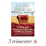 Revista Lições Bíblicas Adulto Professor Capa Dura Ebd Cpad