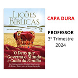 Revista Lições Bíblicas Adulto Professor Capa Dura Ebd Cpad