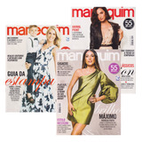 Revista Manequim Guia Costura Com Moldes Kit 3 Números