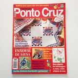 Revista Manequim Ponto Cruz Enxoval Mesa Toalha B951