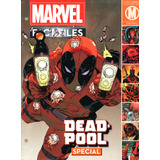 Revista Marvel Fact Files Deadpool Special + Miniatura - 20 Páginas Em Inglês - Editora Eaglemoss - Formato 22 X 28,5 - Capa Mole - 2014 -bonellihq Jun24