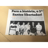 Revista Mega Pôster Lance 1 Santos