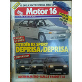Revista Motor 16 Nº91 1985 Porsches Clássicos, Kadett 1.6