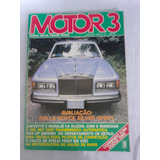 Revista Motor 3 - Nº 30 - Dez/82- Rolls- Royce Silver Spirit