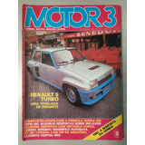 Revista Motor 3 18 Dezembro 1981 Renault 5 Turbo R515