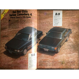 Revista Motor 3 Nº82 Abril 87 Comparativo Del Rey X Comodoro