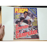 Revista Placar 1078-b Poster São Paulo Bi Campeão R554