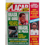 Revista Placar 957 Poster Brasil C/60 Escudo Vasco Seul 1988